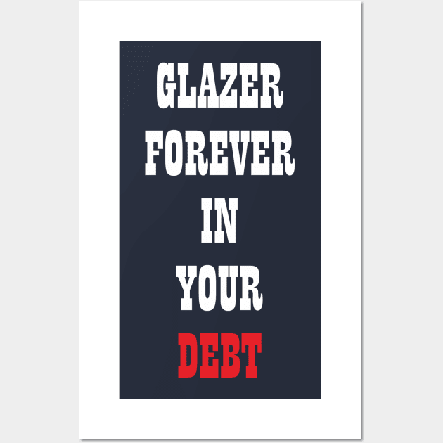 Glazer Manchester United Wall Art by Lotemalole